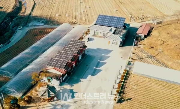 충남도, 첫 주민수익형 마을 태양광발전소 본격 가동